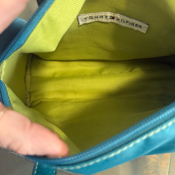 Y2K Tommy Hilfiger Teal Mini Handbag - NWOT - Picture 9 of 11